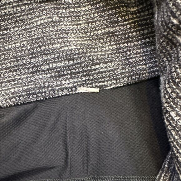 Lululemon Base Runner Half 1/2 Zip Pullover Vented Coco‎ Pique Black Sz 6 W3C39S - Picture 10 of 10